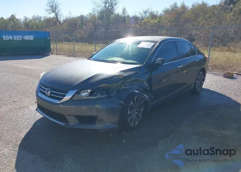 2015 Honda Accord Sport from USA, damaged, VIN 1HGCR2F56FA091619